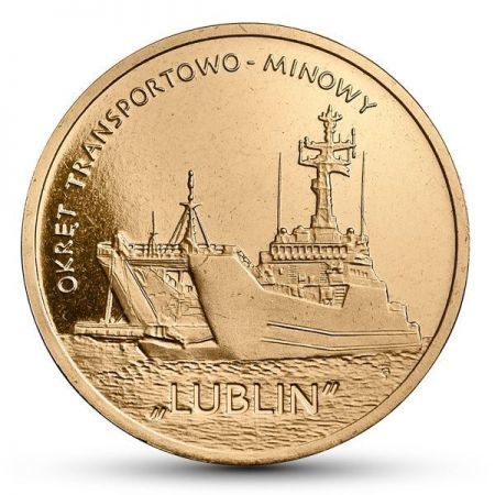 .2 zł  2013  Polskie okręty: Okręt transportowo-minowy „Lublin”