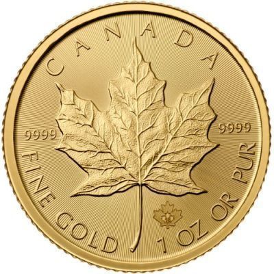 .Złota moneta  Liść Klonowy (Maple Leaf ) -1 Oz.  2016