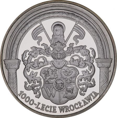 10 zł 2000- 1000 - lecie Wrocławia