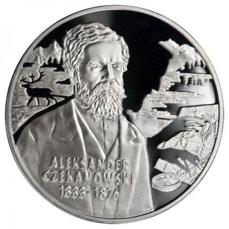 10 zł  2004  Polscy podróżnicy i badacze: Aleksander Czekanowski (1833-1876)