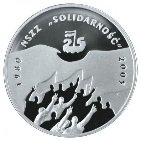 10 zł 2005 - 25-lecie NSZZ „Solidarność”