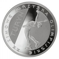 10 zł 2006 - Igrzyska Olimpijskie: Turyn 2006 - Łyżwiarka.