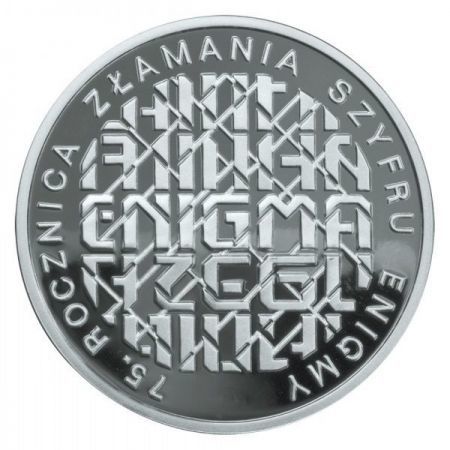 10 zł 2007 - 75. rocznica złamania szyfru Enigmy