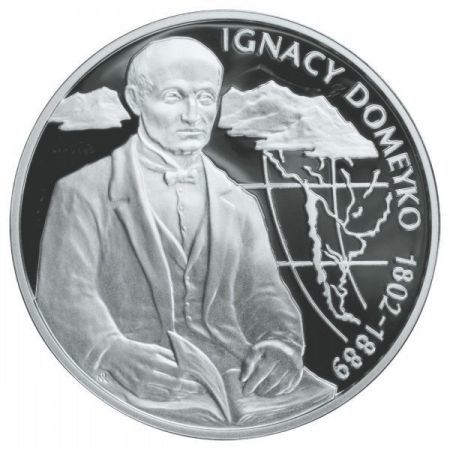 10 zł 2007 - Ignacy Domeyko (1802-1889)