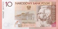 10 zł  2008 - Banknot: - 90-lecie Odzyskania Niepodległosci