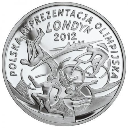 10 zł 2012 - Polska Reprezentacja Olimpijska LONDYN 2012