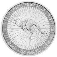 100  szt x srebrna moneta   Kangur  1 oz 2022