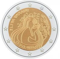 2 euro 2022 Estonia - Slava Ukraini