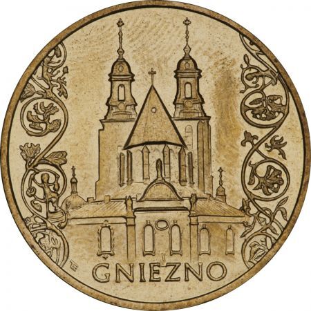 2 zł 2005 Historyczne Miasta w Polsce Gniezno