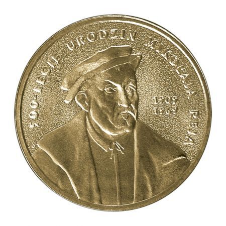 2 zł 2005 Mikołaj Rej