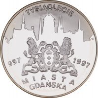 20 zł 1996 Tysiąclecie Miasta Gdańska (997-1997)