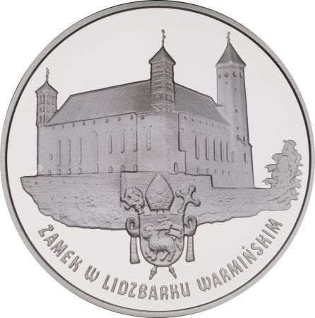 20 zł 1996  Zamek w Lidzbarku Warmińskim