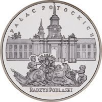 20 zł 1999 Pałac Potockich w Radzyniu Podlaskim (patyna)