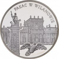 20 zł 2000 Pałac w Wilanowie (patyna)