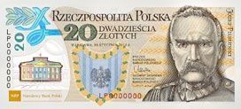 20 zł  2014 - Banknot: -100. rocznica utworzenia Legionów Polskich