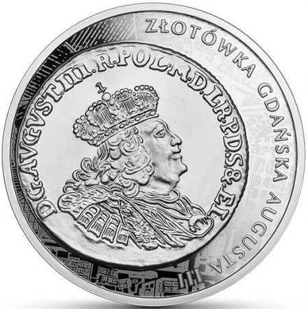 20 zł  2020 Historia Monety Polskiej – złotówka gdańska Augusta III