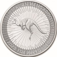 25 szt x srebrna moneta   Kangur  1 oz  2023