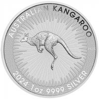 25 szt x srebrna moneta   Kangur  1 oz  2024