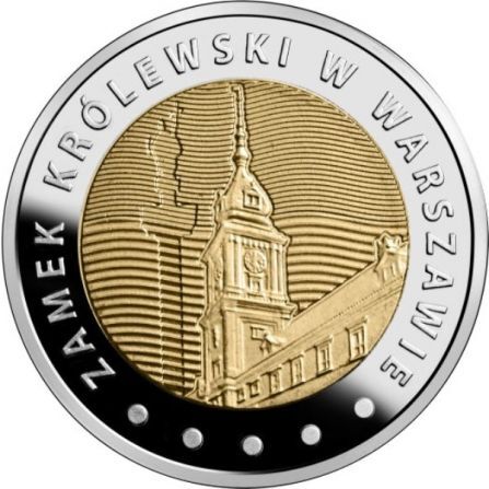 5 zł  2014  Zamek Królewski w Warszawie