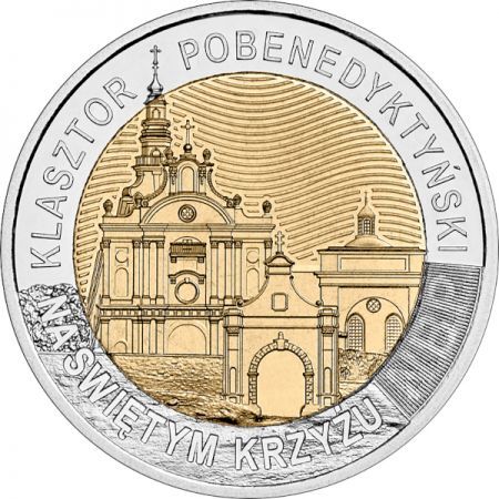 5 zł  2022  - Klasztor pobenedyktyński na Świętym Krzyżu