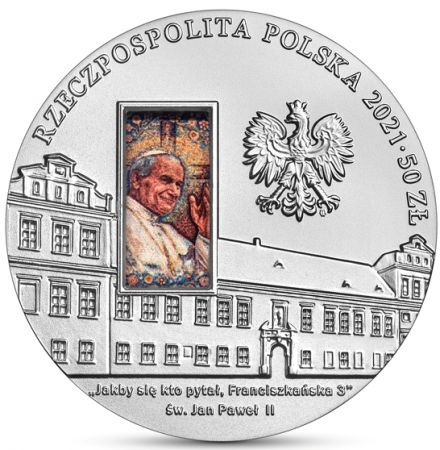 50 zł  2021  Pałac Biskupi w Krakowie