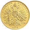 100 koron 1915 r. - Austria  (nowe bicie)