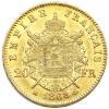 1868 20 franków złoto 