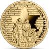 złota moneta okolicznościowa NBP o nominale 200 zł wyemitowana z okazji 80 rocznicy wybuchu powstania w getcie 