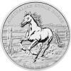 Srebrna moneta Australian Stock Horse  zestaw  5 x 1 oz (2013-2017)