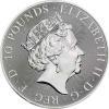 Srebrna moneta Bestie Królowej  White Lion of Mortimer , 10  oz , 2021