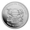 Srebrna moneta Czad Mandala Buffalo 1 oz 2020 (patyna, milk spot))