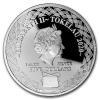 Srebrna moneta Flying Fish , Tokelau 1 oz  2020 (spot milk)