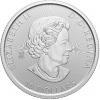 Najnowsza moneta z Royal Canadian Mint przedstawiająca zwierzęta  Epoki Lodowcowej - pierwsza moneta prezentuje tygrysa 2 uncje czystego srebrna 
