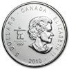 Srebrna moneta  Kanada Olimpiada Hokej 1 oz  2010