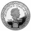 Srebrna moneta Porcupine  Fish , Tokelau 1 oz  2021