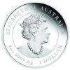 Srebrna moneta Rok Bawołu / Lunar III OX 1 oz.  2021 kolor