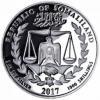 Srebrna moneta Rok Koguta  / Lunar Rooster Somaliland  1 oz  2017