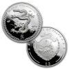 Srebrna moneta  Rok Smoka , Palau  2012  r  proof set ( 2 x 1 oz )