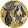 Srebrna moneta próby 999,9 z serii Valkyries Ostara Vahalla o wadze 2 uncji  - rocznik 2023