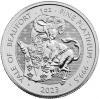 Srebrna moneta Yale of Beaufort - The Tudor Beasts , 10  oz , 2023