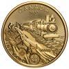 złota moneta bulionowa o wadze 1 uncji z serii Gorączka Złota 2023