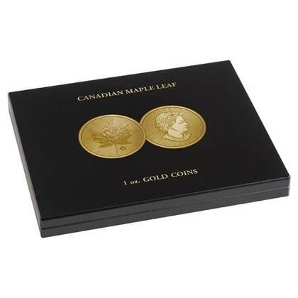 Kaseta na złote  monety Liść Klonu 1 oz