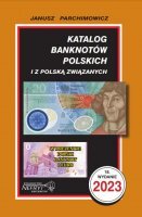 Katalog  Banknotów Polskich  PARCHIMOWICZ  2023 plus banknot 0 EUR