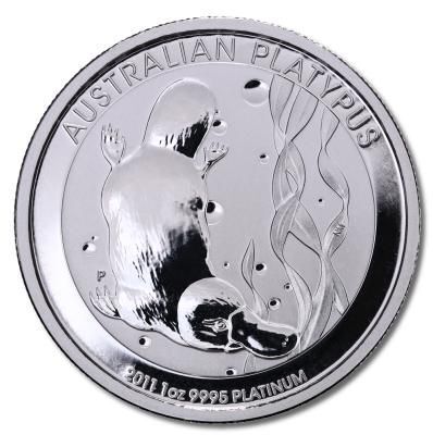 Platynowa  moneta Dziobak   1 oz  2017