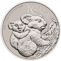 Platynowa  moneta  Koala   1/10  oz  2023