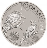 Platynowa moneta Kookaburra 1/10 oz 2023