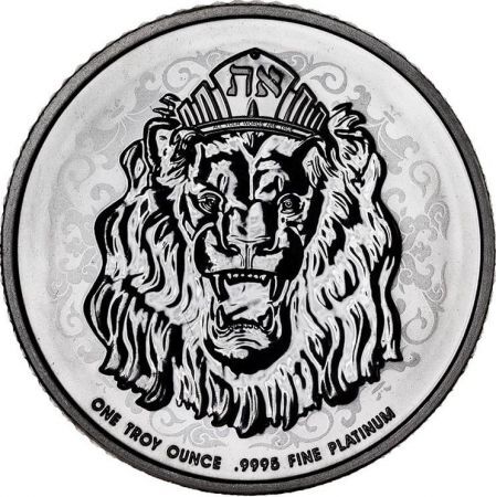Platynowa  moneta  Roaring Lion   1oz  2023 Proof