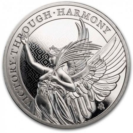 Platynowa  moneta St. Helena Virtues Victory 1 oz  2021