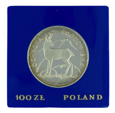 PRL 100 zł Ochrona Środowiska- Kozica 1979 rok