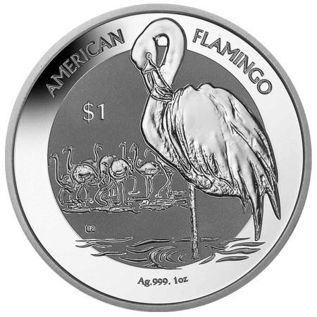 Srebrna moneta  American Flamingo  1 oz  2021